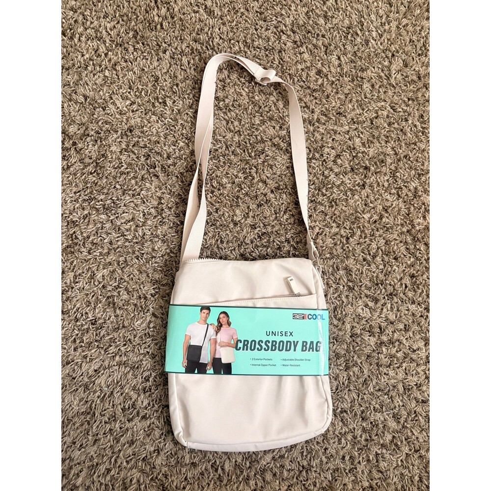 32 Degrees Crossbody Bag NWT‎ Unisex cream